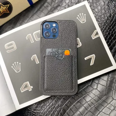 Чехол для iPhone с карманом под карту - Majoroff.ru