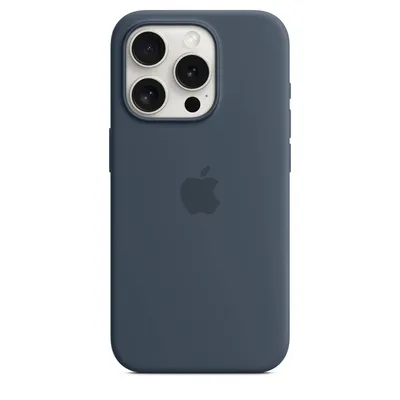 Купить Чехол Apple для iPhone 15 Pro, MagSafe, силикон, черный в сети  магазинов iShop