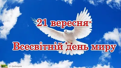 Международный День Мира — ГБОУ СОШ №79 Калининского района Санкт-Петербурга
