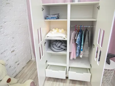 Детский шкаф Малыш купить в интернет-магазине Магсэйл - 12450 руб.