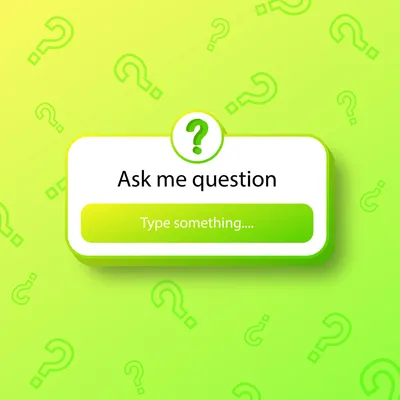 Illustration of today is ask a stupid question day text in speech bubble on  orange background Stock Photo - Alamy