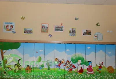 Кабинки для одежды в детский сад купить недорого в Кемерово, мебель в  приемную для дошкольного учреждения