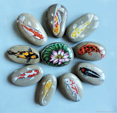 Разрисовываем камни: инструменты для рисования на камнях | Девушка, живущая  в Сети
