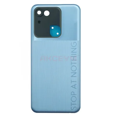 Купить заднюю крышку на Xiaomi Poco X3 NFC (M2007J20CG) синего цвета в  Екатеринбурге от 160 рублей в Аксеуме
