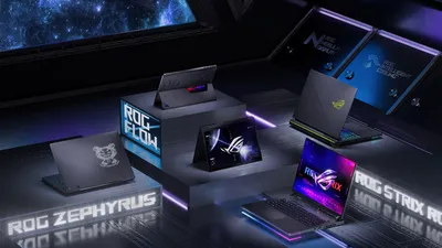 ASUS Republic of Gamers представляет целый арсенал мощных геймерских  ноутбуков на выставке CES 2023