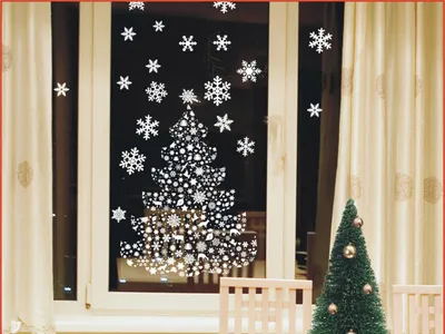 Пора украшать окна к Новому году! 5 способов как и чем расписывать окна:  Идеи и вдохновение в журнале Ярмарки Мастеров