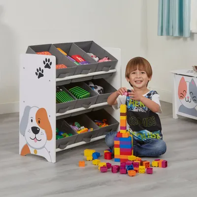 Шкаф для игрушек с ящиками Boori Tidy – Детская мебель из дерева
