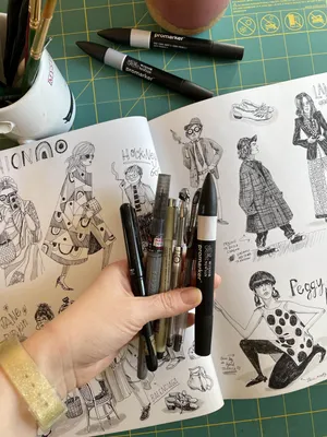 Inside the Sketchbook of Mark Chen - Jackson's Art Blog