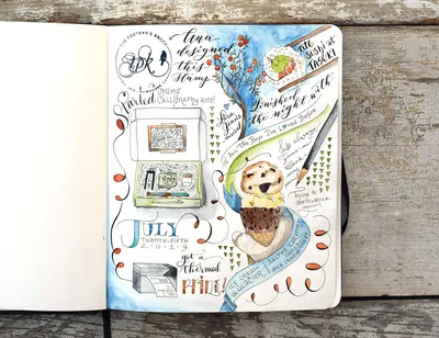 How to Start (and Finish) a Sketchbook — SamBeAwesome