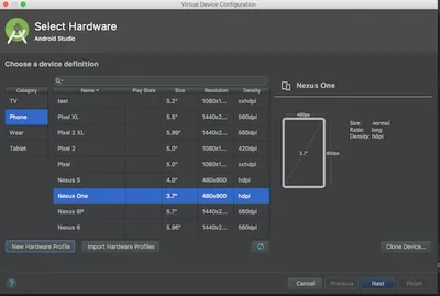 Where to find System Image to create a Virtual Device in Android Studio -  Stack Overflow