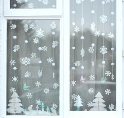Как украсить окно на Новый год (трафареты) - идеи для ремонта от портала  НайдиДом.