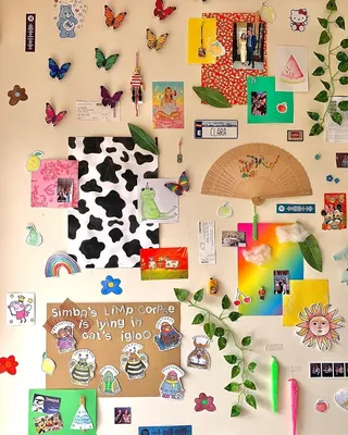 10 идей декора для стен из цветной бумаги – Своими руками | Окрашенные стены,  Декор, Украшение стен своими руками