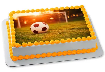 Торт на тему футбола детский (31) - купить на заказ с фото в Москве