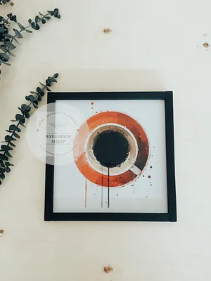 Картина на тему кофе – Hayalhane Ahşap