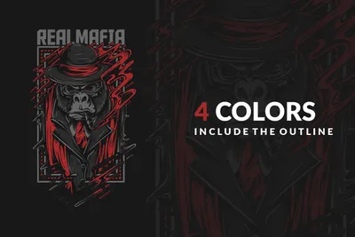 Download Mafia - T-shirt Design - T-shirt Design на тему графика