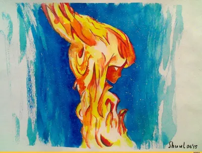 Конкурс рисунков по теме: «Огонь не прощает ошибок». — ГБОУ ООШ с. Артюшкино