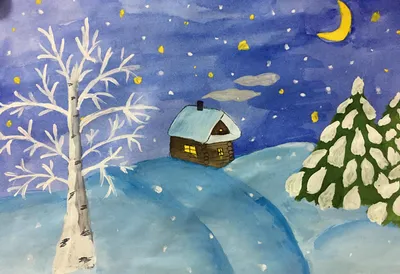 Картинки зимняя природа для детей в детском саду (70 фото) » Картинки и  статусы про окружающий мир вокруг