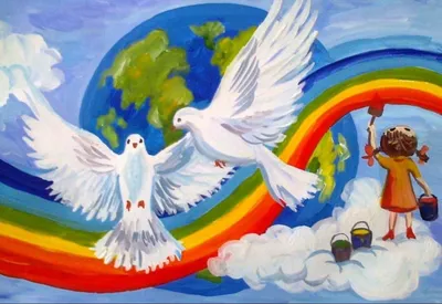 ШОС проводит выставку детских рисунков на тему «Мир на земле в наших руках»