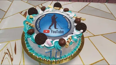 Торт мальчику на 8 лет | Пикабу
