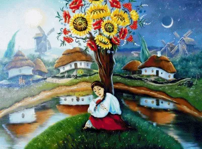 Картина Рисование по номерам Украинская тематика Пейзаж Пшеница и маки  40x50 Rainbow Art GX45506 (ID#1929827876), цена: 250 ₴, купить на Prom.ua