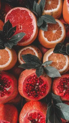 Wallpaper background aesthetic fruits 🍊 Обои эстетика фрукты 🍊 |  Тропический дизайн, Фрукты, Фруктовые композиции
