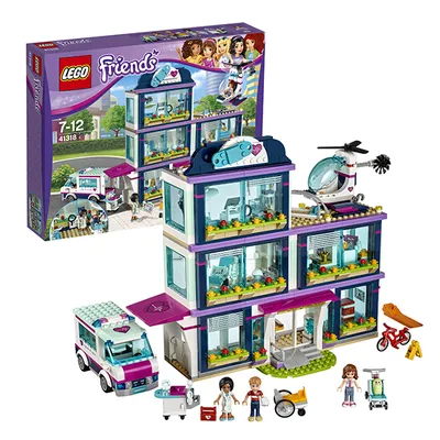 100% оригинал] строительный Игрушечный Набор LEGO Friends 41732 «Центр  цветов и магазины дизайна» (2010 шт.) | AliExpress
