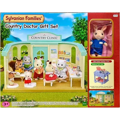Baby Nursery Set Animal Characters Sylvanian Family Playset Children – Toys  Online