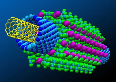 Нанотехнологии: развитие нанотехнологий…» — создано в Шедевруме