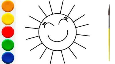 нарисованное солнце с лучами. яркое солнце в стиле дудла. черно-белая  векторная иллюстрация Иллюстрация вектора - иллюстрации насчитывающей мило,  график: 224854086