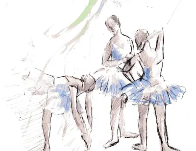 рисунок Балерина рисование линий девушка арт PNG , рисунок крыла, девушка  рисует, балет PNG картинки и пнг PSD рисунок для бесплатной загрузки
