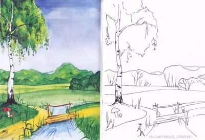 Рисунки карандашом природа и животные легкие (48 фото) » рисунки для  срисовки на Газ-квас.ком