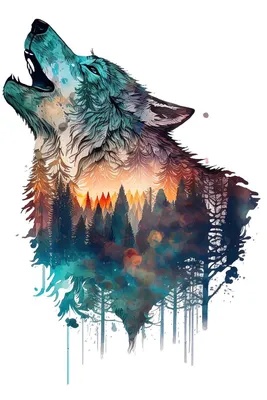 Картинки волка для срисовки 7 лет (19 шт)