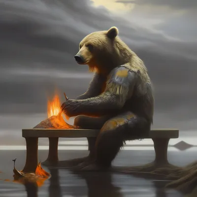4 способа как нарисовать медведя поэтапно. | Кисти художника | Дзен