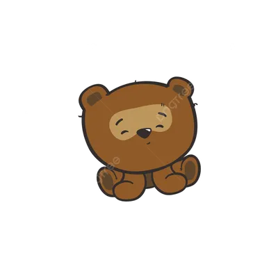 Медведь мультфильм рисунок, медведь, Форматы файлов, животные png | PNGEgg