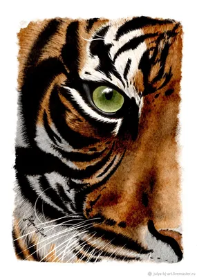 Детские рисунки в рамках акции «Сохраним тигра» (фотоотчёт) (7 фото).  Воспитателям детских садов, школьным учителям и педагогам - Маам.ру