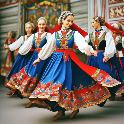 Народный танец | Детская хореографическая школа г. Ставрополь
