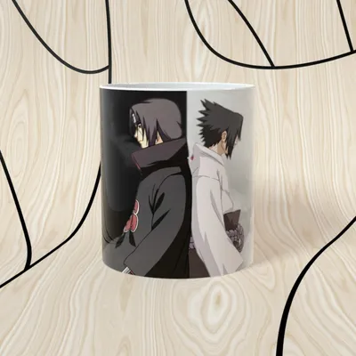 ᐉ Фигурка акриловая коллекционная WorkPlaceShop Naruto-Наруто Саске Учиха  17 cм