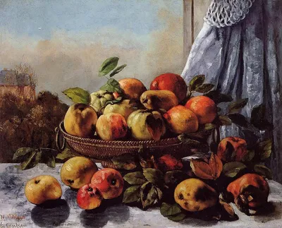 Натюрморт фрукты в вазе на …» — создано в Шедевруме
