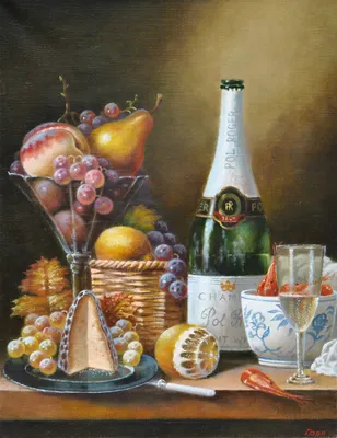 Картина на холсте натюрморт фрукты еда (7) 50х70 см - купить по низкой цене  в интернет-магазине OZON (1165655191)
