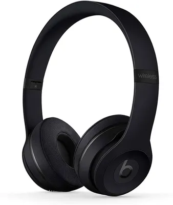 Amazon.com: Beats Solo3 Wireless On-Ear Headphones - Apple W1 Headphone  Chip, Class 1 Bluetooth, 40 Hours of Listening Time - Matte Black (Previous  Model) : Electronics