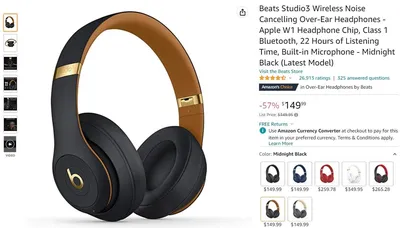 Amazon is taking $70 off the sleek new Beats Studio3 Wireless Headphones  Skyline Collection today | Macworld