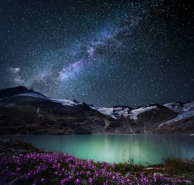 Красивое Звёздное небо ночью (37 фото) - 37 фото