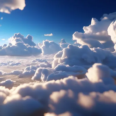 Небо, облака, эстетично, красиво, …» — создано в Шедевруме