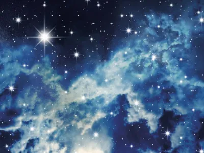Скачать обои небо, звезды, небосвод, the sky, stars разрешение 1920x1080  #10520