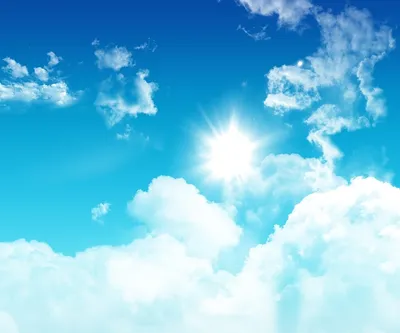 Реалистичные голубое небо и белые облака фантазии обои фон Обои Изображение  для бесплатной загрузки - Pngtree