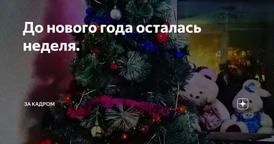 Неделя до нового года 🎄» — создано в Шедевруме