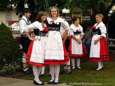 Немецкий национальный костюм | Немецкий язык | Дзен