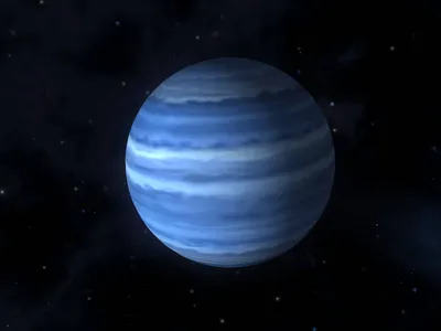 Нептун - планета, открытая в 1846 году» — создано в Шедевруме