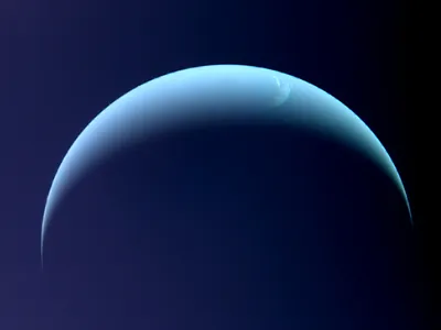 Планета Нептун 🔱 Нептун, вид из …» — создано в Шедевруме