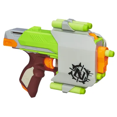 Nerf MicroShots DoubleStrike Zombie Strike Kids Toy Blaster with 2 Darts -  Walmart.com